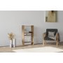 HOME LINE Polica za knjige Pera Sapphire Oak - slika 1