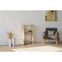 HOME LINE Polica za knjige Pera Walnut - slika 1