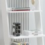HOME LINE Polica za knjige Solid White - slika 3