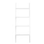 HOME LINE Polica za knjige Solid White - slika 5