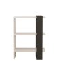 HOME LINE Polica za knjige Funda White Anthracite - slika 4