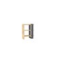 HOME LINE Polica za knjige Yonca Sapphire Oak Anthracite - slika 3