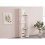 HANAH HOME Polica za knjige Wand White - slika 2