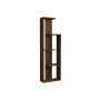 HANAH HOME Polica za knjige Wand Walnut - slika 5