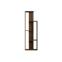 HANAH HOME Polica za knjige Wand Walnut - slika 1