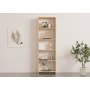 HANAH HOME Polica za knjige New Oak - slika 3