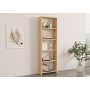 HANAH HOME Polica za knjige New Oak - slika 2