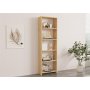 HOME LINE Polica za knjige New Sapphire Oak - slika 2