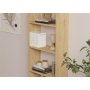 HOME LINE Polica za knjige New Sapphire Oak - slika 3
