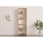 HOME LINE Polica za knjige New Sapphire Oak - slika 1