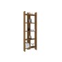 HANAH HOME Polica za knjige Virba Walnut - slika 3