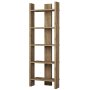 HANAH HOME Polica za knjige Virba Walnut - slika 1