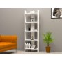 HOME LINE Polica za knjige Virba White - slika 1