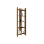 HOME LINE Polica za knjige Virba Walnut - slika 2