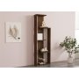 HOME LINE Polica za knjige Wand Walnut - slika 2