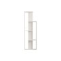HOME LINE Polica za knjige Wand White - slika 5