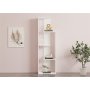 HOME LINE Polica za knjige Wand White - slika 1