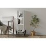 HOME LINE Polica za knjige Gordes White - slika 2