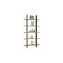 HOME LINE Polica za knjige Lina Sapphire Oak Anthracite - slika 2