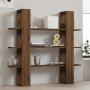 HOME LINE Polica za knjige Ada Walnut - slika 2