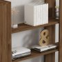 HOME LINE Polica za knjige Ada Walnut - slika 3