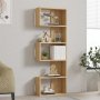 HOME LINE Polica za knjige Nebu Sapphire Oak - slika 2