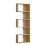 HOME LINE Polica za knjige Nebu Sapphire Oak - slika 4