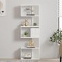 HOME LINE Polica za knjige Nebu White - slika 1