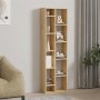 HOME LINE Polica za knjige Tomi Sapphire Oak - slika 2