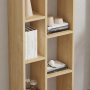 HOME LINE Polica za knjige Tomi Sapphire Oak - slika 3