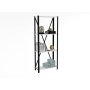 HOME LINE Polica za knjige London White - slika 2