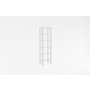 HOME LINE Polica za knjige Creator White - slika 3