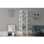 HOME LINE Polica za knjige Creator White - slika 1