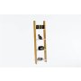 HOME LINE Polica za knjige Fayko White - slika 2