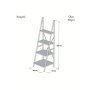 HOME LINE Polica za knjige Passi Walnut - slika 4