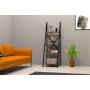 HOME LINE Polica za knjige Passi Walnut - slika 1