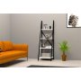 HOME LINE Polica za knjige Passi White - slika 1