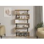 HOME LINE Polica za knjige Hector Sapphire Oak - slika 1