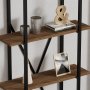HOME LINE Polica za knjige Kinder Walnut - slika 3