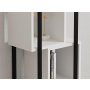 HOME LINE Polica za knjige Rabant White - slika 3