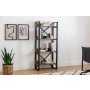 HOME LINE Polica za knjige Adisa Walnut - slika 2