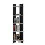 HANAH HOME Polica za knjige Als Black White - slika 1