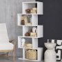 HANAH HOME Polica za knjige Meric White - slika 3
