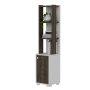 HANAH HOME Polica za knjige Anka White Walnut - slika 4