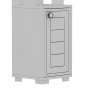 HANAH HOME Polica za knjige Anka White - slika 5