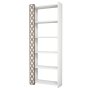 HANAH HOME Polica za knjige City White - slika 1