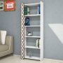 HANAH HOME Polica za knjige City White - slika 2