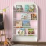 HANAH HOME Polica za knjige Montessori White - slika 3