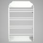 HANAH HOME Polica za knjige Montessori White - slika 1