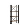 HOME LINE Polica za knjige Alaro Modern Walnut - slika 4